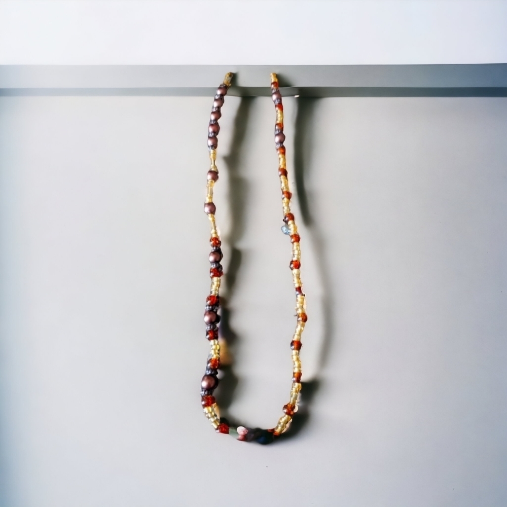 Brown Bead Necklace